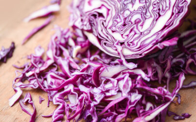 Colorful Cabbage Salad with Peanut Dressing