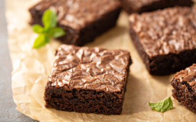 Fudgey Blackbean Brownies